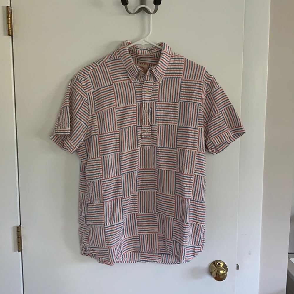 Brooks Brothers Red Fleece Searsucker